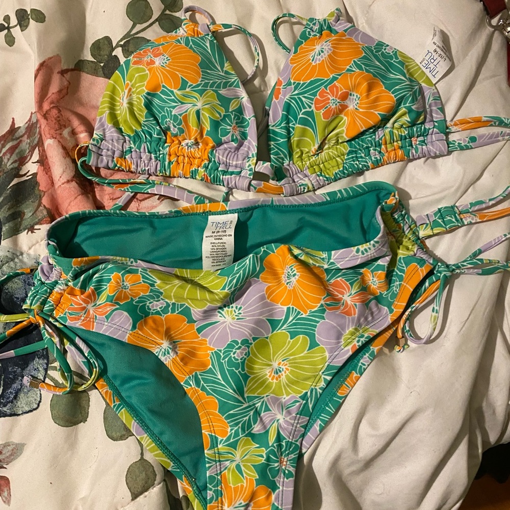 Tropical Floral Bikini Set